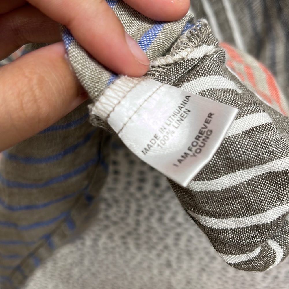 Flax Striped Mini Dress - Multicolor - Picture 5 of 6